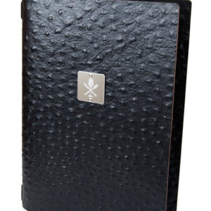 Jedilni list "FASHION" črni noj A 4