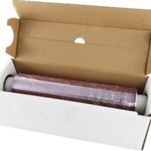 Oprijemljiva folija CUT BOX 30 cm v škatlici z rezilom, 1 kos