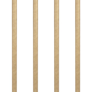 Slamice iz papirja rjave, 15 cm fi 6 mm, 150 kosov