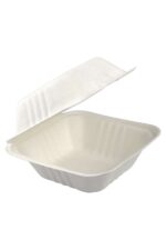 hamburger box iz sladkornega trsa 15 x 15, 25 kos