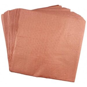 Serviete 33 x 33 cm Rose gold, 50 kosov