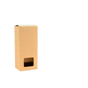 Darilna škatla z okencem na dnu 6,5 x 4,5 x 14,5 cm, 10 kos