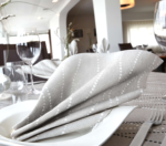 Serviete 40 x 40 cm FATO PERLE siva, 50 kosov