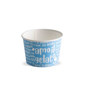Posodice za sladoled FUNNY 4-5 kepic, 55 kos v zavitku
