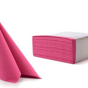 AIRLAID serviete 40 x 40 cm fuksija, 50 kosov