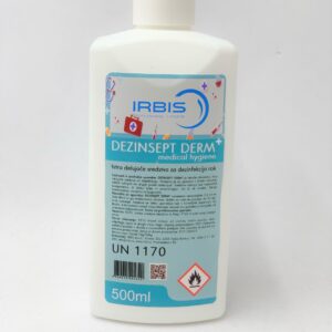 Razkužilo dezinsept derm500 ml, kos