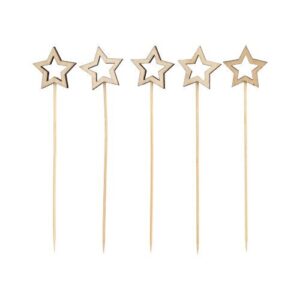 Nabodala iz bambusa "Zvezdica" 12 cm, 100 kosov