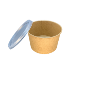 Kartonska skodelica za juho rjava BOWL 500 ml, 50 kos
