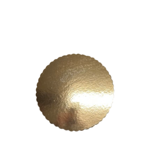 Zlata kartonska podloga disk fi 18cm Z., 1 kos