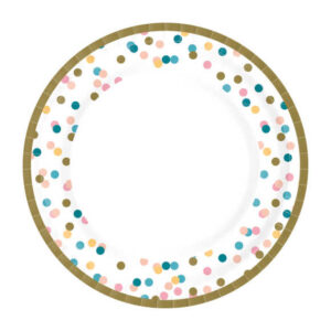 Papirnati krožniki DREAM DOTS fi 22 cm, 10 kos v zavitku