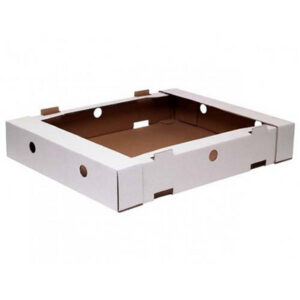 Karton za krofe manjši 25 x 40 x 8,5 cm, 10 kos