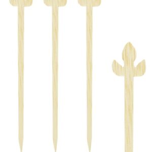 Nabodala iz bambusa "Lilija" 9cm, 200 kos v zavitku