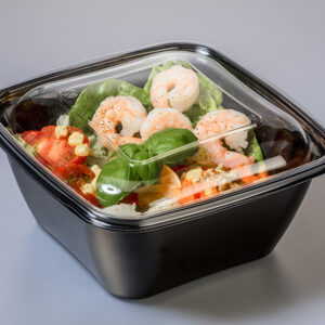 MC KVADRAT posodica za solato 1000 ml, 50 kos