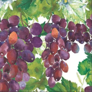 Serviete 33x33 GROZDJE, 20 kosov