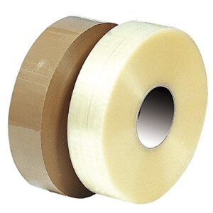 Industrijski lepilni trak prozoren 50 mm x 990 m, 6 kos