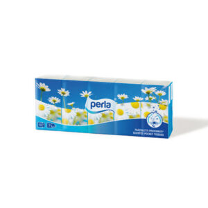 Papirnati robčki Perla, 10 kos v zavitku