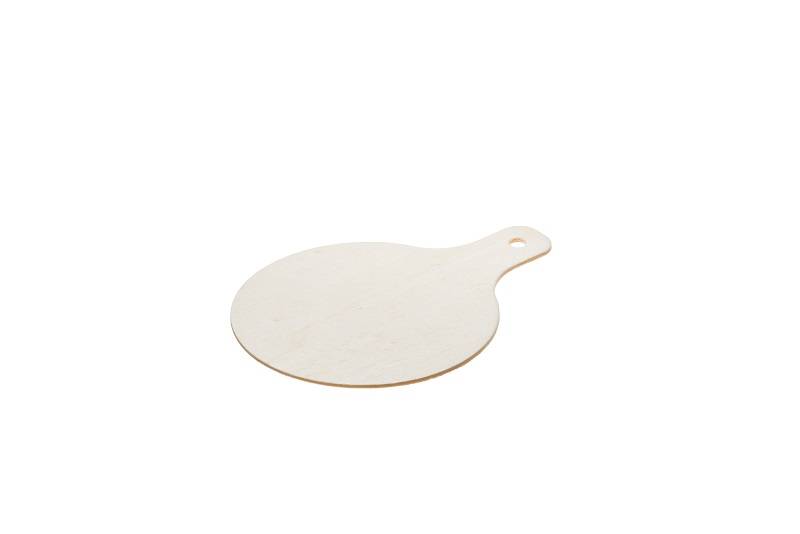 S0058 Leseni podstavek/deska za finger food fi 8 cm, 24 kosov v zavitku