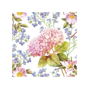 Serviete 33 x 33 cm HORTENZIJA, 20 kosov