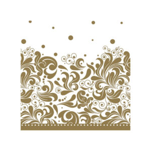 Serviete 33 x 33 cm PIKICE IN ORNAMENT, 20 kosov