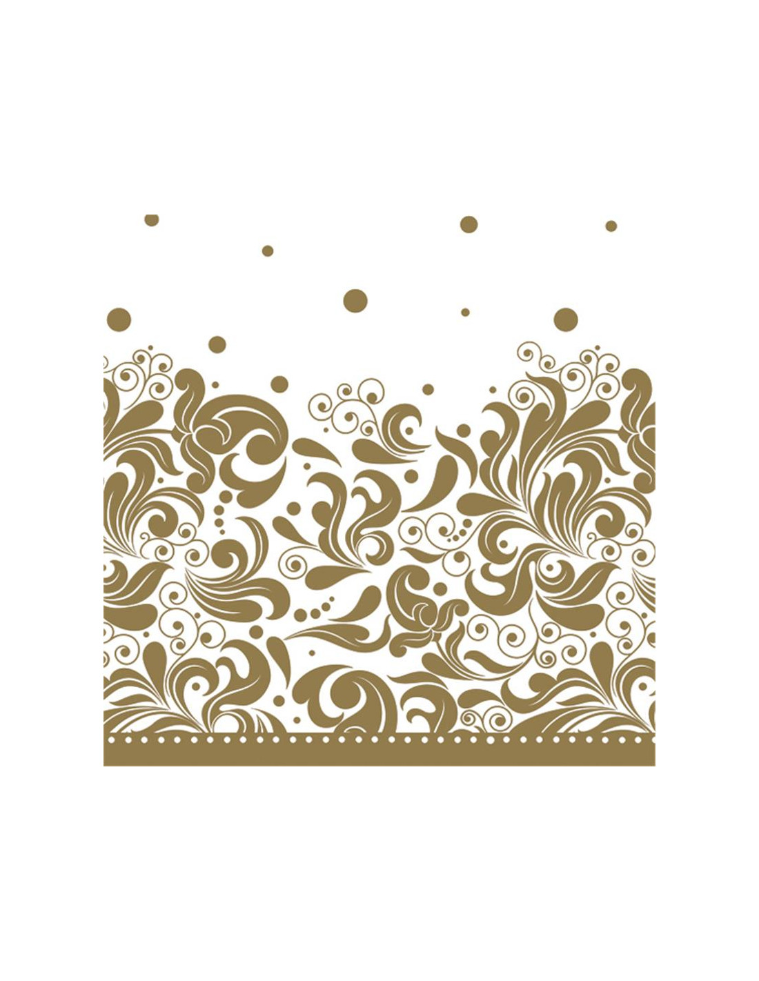 SL_OG_054602 Serviete 33 x 33 cm PIKICE IN ORNAMENT, 20 kosov
