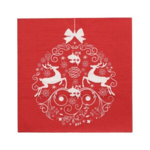 Serviete 33 x 33 cm praznične JELENČEK, 30 kosov