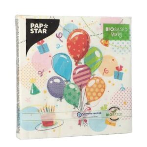 Serviete 33 x 33 3-slojne PARTY, 20 kos v zavitku