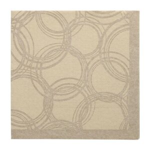 Serviete 40 x 40 cm ROYAL Bubbles peščena, 50 kosov