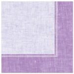 Serviete 40 x 40 cm ROYAL LINUM sivka, 50 kosov