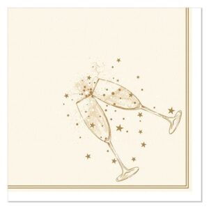 Serviete 40 x 40 cm ROYAL FESTIVITY zlata, 50 kosov