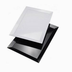 Bel servirni pladenj 48x30x2,5 cm, 1 kos