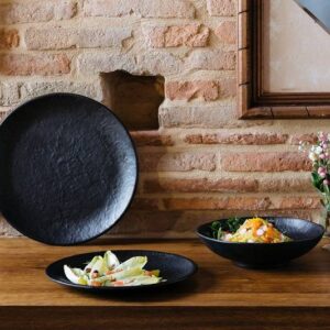 Servirni krožnik - servirna skleda iz melamina fi 35 cm x 3,3cm, 1 kos