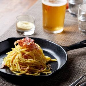 Finger food posoda ponvica iz melamina, črna fi 19,5 x 3,7 cm, 1 kos