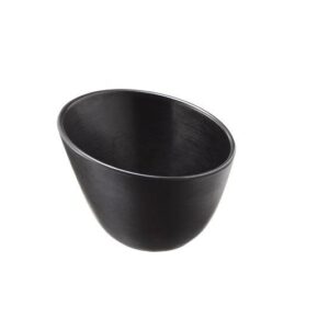 Melamin črna skleda Lanzarote fi 17,5 cm, višina 12,2 cm, 1 kos