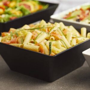 Servirna skleda iz melamina 18 x 18 x 8 cm , 1 kos