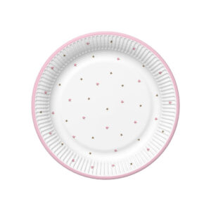 Papirnati krožniki ZVEZDICE fi 23 cm, 8 kosov