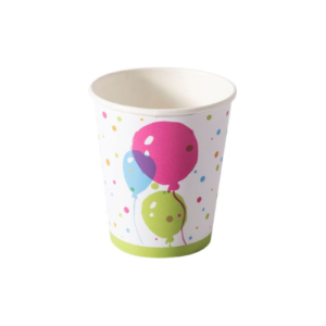 Papirnat lonček balon/balloon 200 ml, 10 kos v zavitku