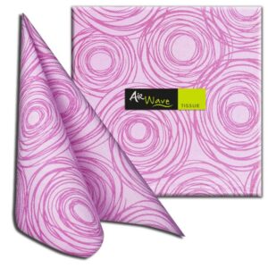 Serviete 40 x 40 cm Multi bolas vijolične, 50 kosov