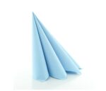 AIRLAID LINCLASS Serviete 40x40 cm svetlo modre, 50 kosov