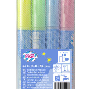 Kredni markerji v paketu 2 - 3 mm, 4 kosi