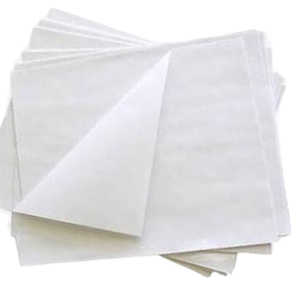 Zavijalni listi beli s folijo - DELFOL 37 x 50 cm, 15 kg v zavitku