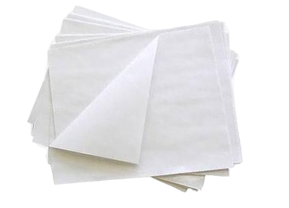 mesarski papir (1) Zavijalni listi beli s folijo - DELFOL 37 x 50 cm, 15 kg v zavitku