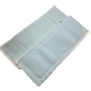 Prevleka/krpa MICRO bela 40 cm z žepki, 1 kos