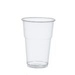 Kozarci prozorni z oznako 300 ml, 50 kos v zavitku