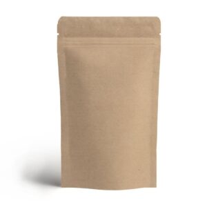 ZIP LOCK papirnate vrečke rjave 11x7x18,5 cm, 100 kos