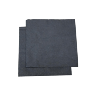 Serviete 25 x 25 cm, črne, 100 kosov
