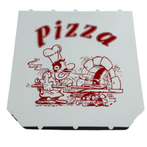 Pizza karton s tiskom 33x33cm, 150 kosov