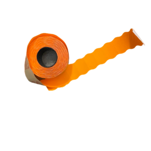 Cenovne etikete na roli, oranžne, rola