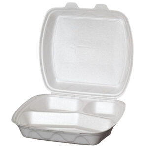 Menu box beli 3 delni, 125 kos v zavoju