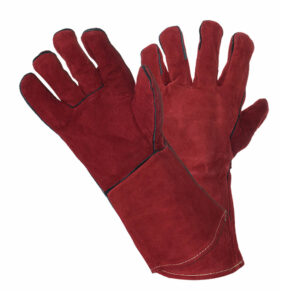 Rokavice varilske rdeče WELDER 9481 1/1 12/1