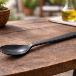 PP GREY LINE žlica, 18 cm, 50 kos v zavoju